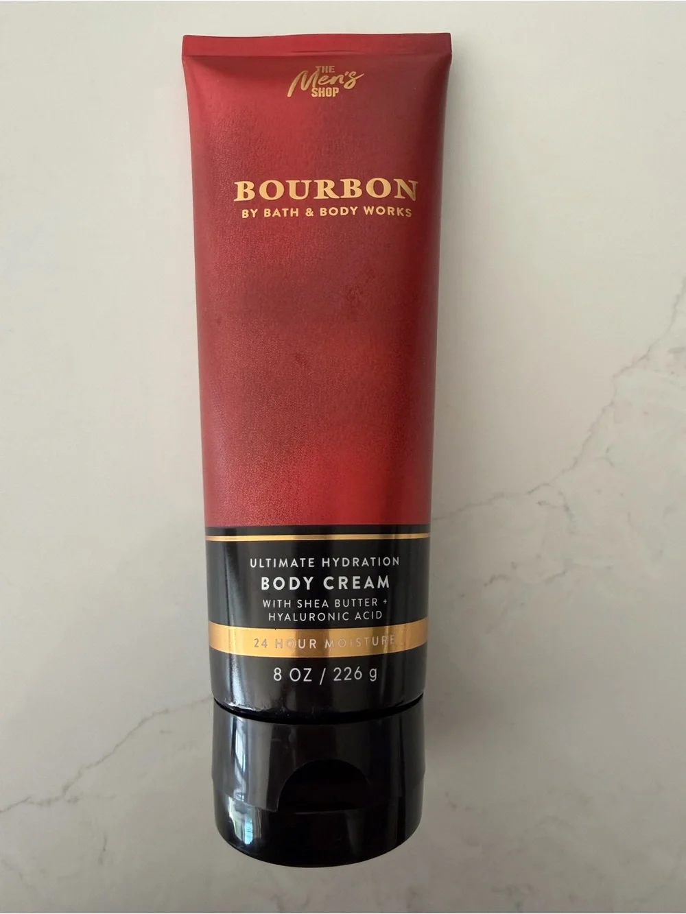 Bath & Body Works Bourbon Men's Body Cream - Red & Black